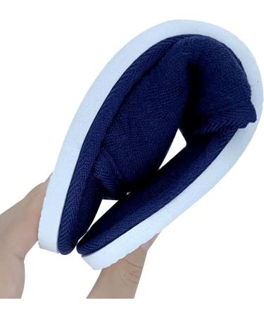 Jomix Unisex Washable Terry Hotel Slippers - 2 Pair Set (38/39 EU) | Travel & Bathing Shoe Comfort - Buy Online on GoSupps.com