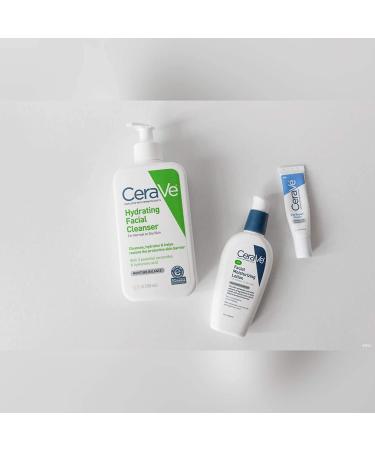 CeraVe Hydrating Facial Cleanser 12 fl oz - Gentle Moisturizing Cleanser for All Skin Types - Buy Online on GoSupps.com