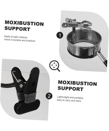 Lalafina Moxibustion Clip & Portable Burner - Earth-Colored Steel Moxa Stick Holder (73x10.5cm 2PCS) for Effective Mugwort Treatments - Buy Online on GoSupps.com