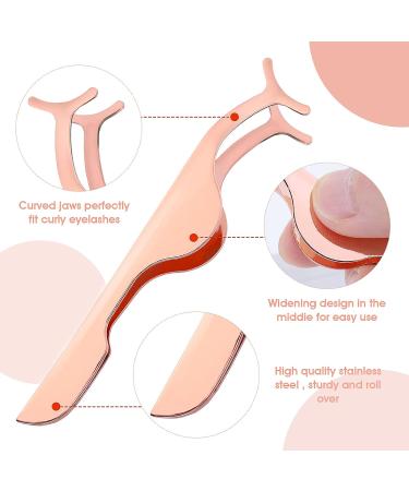 WLLHYF Rose Gold Eyelash Applicator Tool for Easy Fake Lash Application and Removal - Buy Online on GoSupps.com