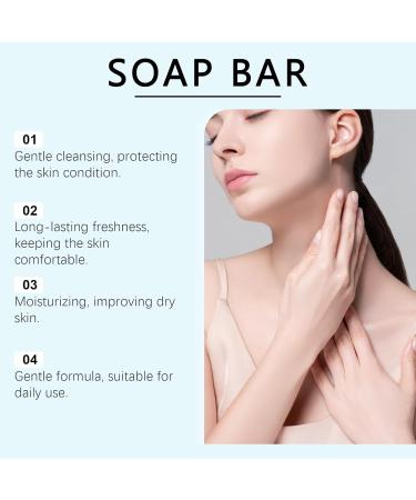 VKaoess Coconut & Persimmon Solid Soap Bar Natural Eco Friendly Body Wash Bar for face and body gentle cleansing for natural skin refreshing scent for men and women 3 pieces - Buy Online on GoSupps.com