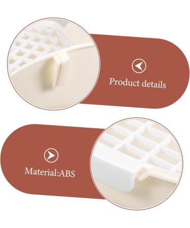 BESPORTBLE White Small pet Toilet cat Toilet Indoor Bunny Potty Tray Indoor pet Potty for Dogs abs 25.00X19.00X10.00CM White - Buy Online on GoSupps.com