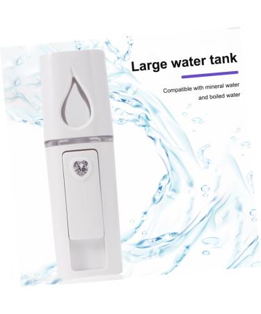 Beatifufu 1pc Nano Mist Sprayer Nano Facial Mister Mini Humidifier Face Moisturizing Portable Humidifer White - Buy Online on GoSupps.com