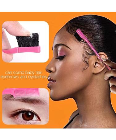 5PCS Edge Band Set with Elastic Bands, Scarf, Hair Edge Brush - Non Slip Headband for Baby Hair Closure Frontal Wigs - Buy Online on GoSupps.com