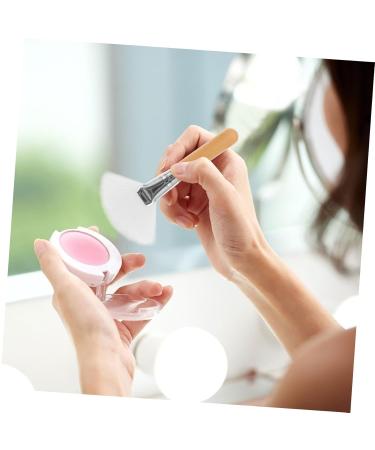 FRCOLOR 10 Pcs Loose Powder Makeup Brush Set - Fluffy Fan & Flat Brushes for Face - Short Handle Essential Tools for Flawless Makeup - Buy Online on GoSupps.com
