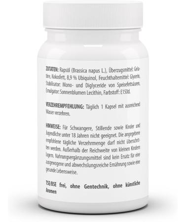  Vita World Vitaworld Ubichinol 50mg Capsules Active and therefore more easily absorbed Form of Q10 60 Capsules - Buy Online on GoSupps.com