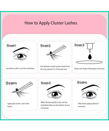 DAODER 6mm Bottom Lashes Extension Kit with Glue & Applicator - 200pcs (Fairy Bottom Lashes) - Buy Online on GoSupps.com