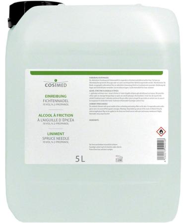 CosiMed Rub-In Spruce Needle Massage Oil - 70% IPA Rubbing Alcohol 5L | Wellness & Relaxation - Buy Online on GoSupps.com