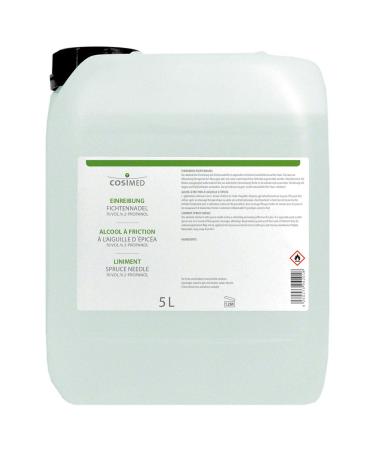 cosiMed Rub-In Spruce Needle Massage Wellness Rubbing Alcohol 70% IPA 5 L