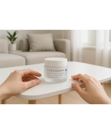 HARAMOON Centella Moisturizing Cream - Vegan K-Beauty For Stressed and Sensitive Skin 50mL - Buy Online on GoSupps.com