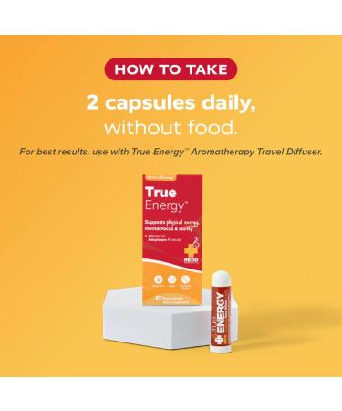 Redd Remedies, True Energy, Supports Energy Production and Stamina, 50 Vegan Capsules Standard Packaging - Buy Online on GoSupps.com