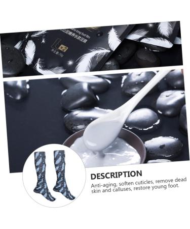 DOITOOL 2 Pairs Foot Volcanic Mud Feet Dead Skin Remover Foot Exfoliating Peeling Moisturizing Masks Foot Care Tools Dead Skin Removers Long Accessories - Buy Online on GoSupps.com