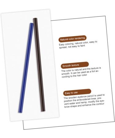 HAPINARY 8pcs Eyebrow Pencil Eyeliner Pencils for Skin Lip Pencil Waterproof Eyebrow Pencil Pens Wooden - Buy Online on GoSupps.com