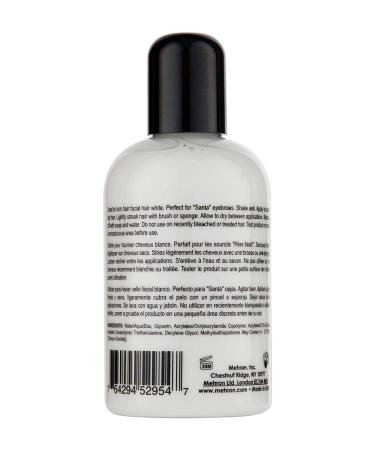 Mehron Makeup Hair White 4.5 oz - Professional Quality and Long-Lasting - Buy Online on GoSupps.com