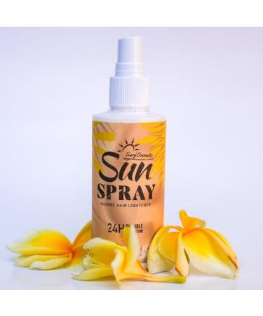 Sun Spray - 100 ml / 3.3 Oz - Travel Size Texture Spray for Hair Volumizer | Natural Blonde Sun-Kissed & Beach Texture Light Hair Spray - Travel Size Hairspray for Women and Men - Buy Online on GoSupps.com