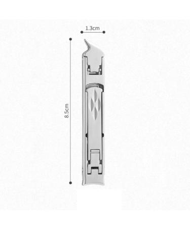 UNbit Nail Clipper Double Head Folding Nail Clippers Stainless Steel Nail Cutter Clippers Manicure Pedicure Finger Toe Scissors Manicure Tools - Buy Online on GoSupps.com