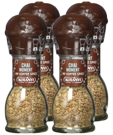 Kotanyi Chai Moment Coffee Topping | Aromatic Cinnamon & Cardamom Blend | 4 Pack (4 x 63g) - International Shipping Available - Buy Online on GoSupps.com