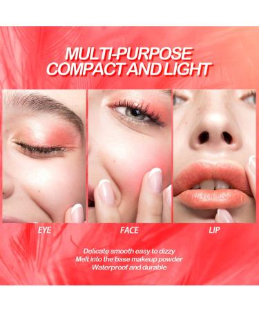 3-Piece Cream Liquid Blush Trio Set | Lightweight & Waterproof Cheek Tint Makeup Kit | Long-Lasting & Natural-Looking Matte Finish - Buy Online on GoSupps.com