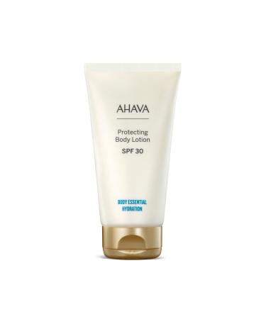 AHAVA Protecting Body Lotion SPF30 - Ideal body lotion for sun exposure lightweight saturated & providing Broad Spectrum high UVAB protection Anti-Aging (antioxidant) with Osmoter 5.1 Fl.Oz