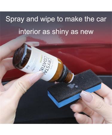 Car Plastics Restorer Car Crystal Coating Plastic Restorer Car Plastic Restorer Crystal Coating Plastic Parts Refresher Agent for Car 2024 Plastic Parts Crystalline Coating (1 Set) - Buy Online on GoSupps.com