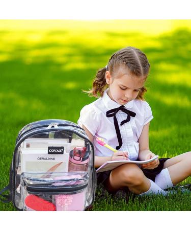 Covax Clear Stadium Approved Transparent Backpack with Reinforced Straps - Buy Online on GoSupps.com
