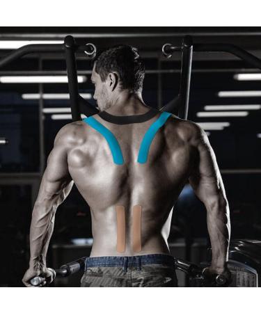 Kinesiology Tape 2 x 16' Orange - Relieve Muscle Soreness, Waterproof, Hypoallergenic - Pack of 1 - Buy Online on GoSupps.com