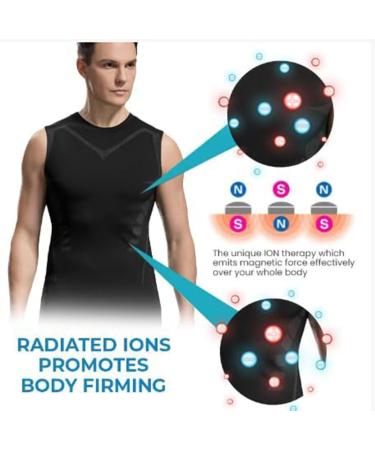 Buy EXPECTSKY Ionic Shaping Vest - Men's Gynecomastia Compression Top for a Perfect Body | 3pcs M - International Shipping Available - Buy Online on GoSupps.com
