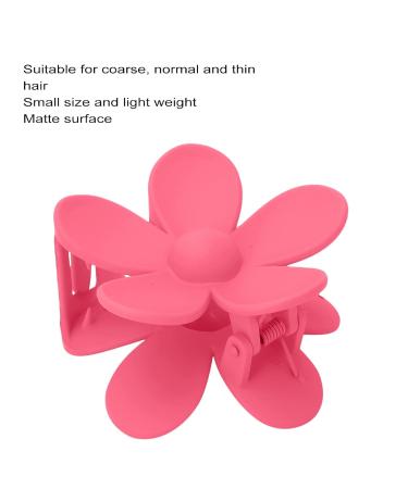 Durable Red Rose Flower Claw Clip - Big Hair Clip with Dual Locking Teeth for Girls & Women | International Shipping - Buy Online on GoSupps.com