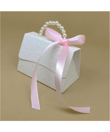 Candy Box Portable Party Wedding Candy Box Bag DIY Creative Candy Box Romantic Marriage (20 Pieces) (Color : Red Size : M) (Color : Pink Size : L) - Buy Online on GoSupps.com
