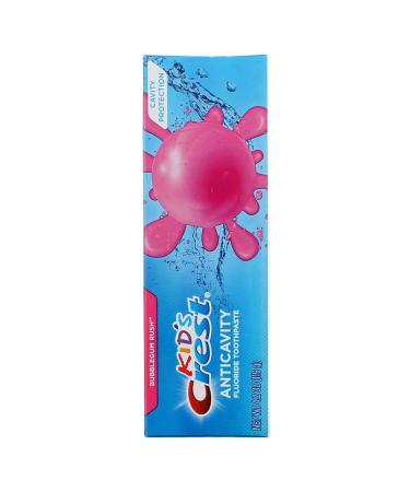 Crest Kids Fluoride Toothpaste 2+ Bubblegum Rush - 4.2 oz Anticavity Protection - Buy Online on GoSupps.com
