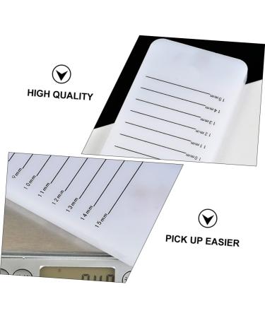 Plateau Transparent pour Extensions de Cils Support de Pesage pour Colle Faux Cils Palette de Maquillage pour Application Facile - Buy Online on GoSupps.com