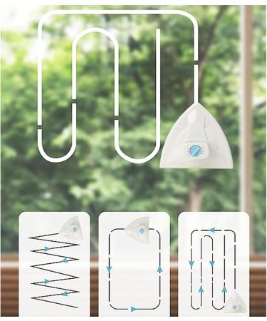 Window Cleaner Wipers Double-Sided Glass Window Cleaning Tool Super Strong Double-Sided for 20-50mm Thick Glass or Car Windows Ergonomic Grip Design - Buy Online on GoSupps.com