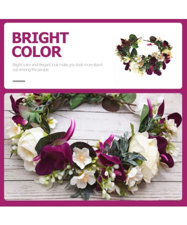 Beaupretty Artificial Flower Wreath - Floral Headbands & Garlands for Women | Bride Hair Accessories - Buy Online on GoSupps.com