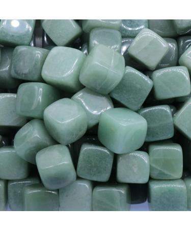 Crystal Stone Natural Cube Square Crystal Beads Gemstones for Jewelry Making DIY Necklace Charms Home Aquarium Decor Precious Stones and Crystals ERTEYIN (Color : Yellow Jade Size : 5PC) 5PC Yellow Jade - Buy Online on GoSupps.com