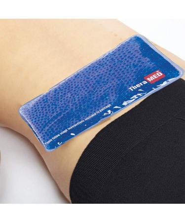 Theramed Gel Ice Pack Beads - Dual Sided Reusable Hot Cold Pack - Ice Pack For Back Arm Knee Shoulder Elbow