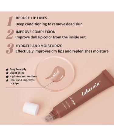 Noerrors 3 Colors Lip Balm Set Vanilla Clear Sheer Beige Light Brown Pink Sugar Glossy Natural Lip Oil Butter Long Lasting Hydrating Non-Sticky Nude Jelly Tint Lip Stain Balm Lip Care Gloss Makeup Vanilla Beige Pink - Buy Online on GoSupps.com