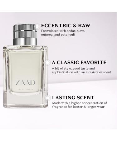 O BOTICARIO Zaad Eau de Parfum Long Lasting Premium Cologne for Men Fresh & Woody Men's Fragrance 3.2 Ounce - Buy Online on GoSupps.com