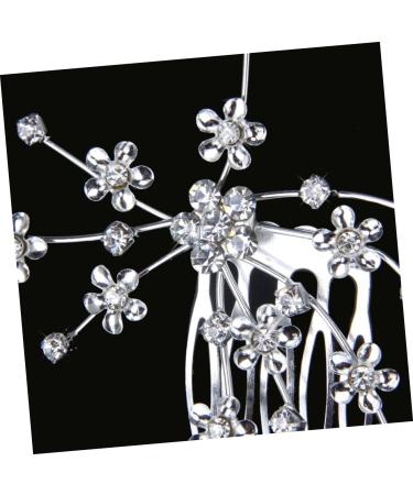 DOITOOL Hair Accessory for Women Hair Jewels for Women Women's Hair Accessories Accesorios Para De Mujeres Flower Hair Comb Wedding Bridal Hair Comb Dress Headband Bride - Buy Online on GoSupps.com