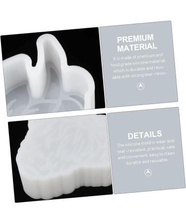 DIYEAH 5pcs Coaster Mold DIY Scented Candle Mold Scented Candle Making Supplies Silicone Coasters Silicone Scented Candle Mold Candles Resin Epoxy DIY Crafts Mold Silica Gel Soap - Buy Online on GoSupps.com