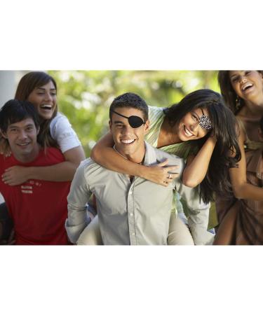 2pcs Pirate Eye Mask Eye Patch for Halloween & Christmas Party Favors - Buy Online on GoSupps.com