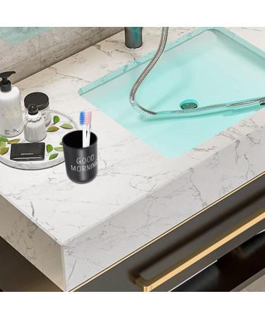 Vadillo 2X Home Bathroom Toothbrush & Toothpaste Holder - Round PP Drinking Glass & Tooth Mug for Travel & Camping - Black - Buy Online on GoSupps.com