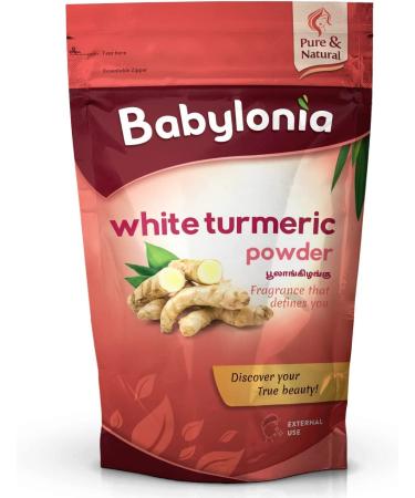 READ QURA Babylonia White Turmeric Kichili Kilangu Poolankilangu Powder for Skin Care 100g