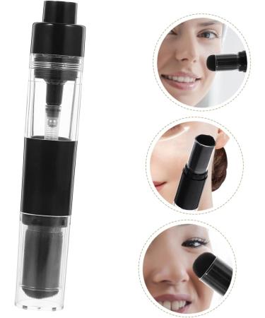 Ipetboom artificial fiber Concealer makeup brush plastic liquid portable Push type powder brushes nail brush foundation blush brush button makeup dust brush loose powder - Buy Online on GoSupps.com