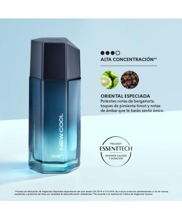 Esika L'Bel CyZone New Cool Perfume de Hombre 75ML - Buy Online on GoSupps.com