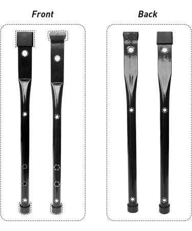 Handsonic Dark Black Bicycle Rod for Children's Bikes - Slipproof Safety Handle & Learning Aid - Buy Online on GoSupps.com