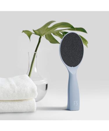 F3 Systems Self-Standing Emery Foot File: Double-Sided Pedicure Tool for Cracked Heels - Wet & Dry Feet Care - Hygienic Exfoliating Callus Remover & Foot Scrubber - Buy Online on GoSupps.com