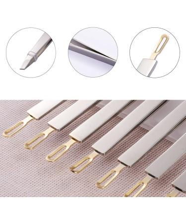 3 Pcs Stainless Steel Pointed and Slant Tip Tweezers for Blackhead and Eyebrow Hair Removal - Buy Online on GoSupps.com