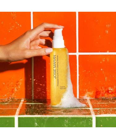 Josie Maran Pineapple Enzyme Pore Clearing Cleanser 5 oz - Clear and Purify Skin - Buy Online on GoSupps.com
