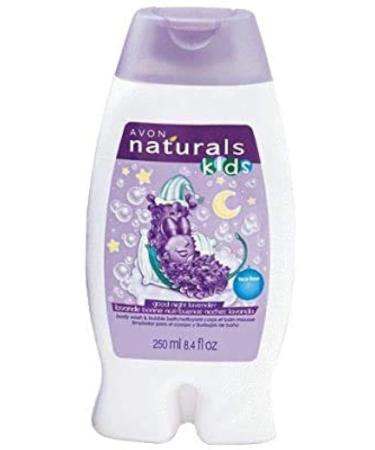 Avon Naturals Kids Goodnight Lavender 250ml Body Wash & Bubble Bath