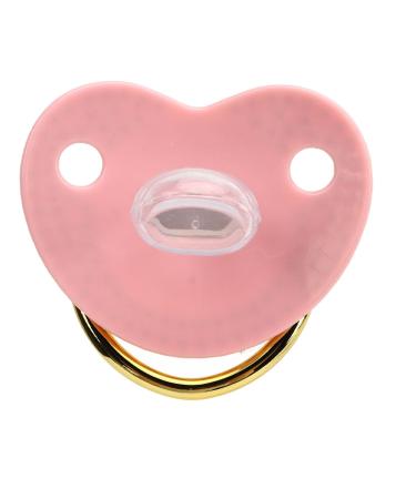Buy Asixxsix Golden Baby Schnuller - Personalized Bling Pacifier with Strass Letters & Chain Clip for Newborns | Perfect for Baby Shower & Photography - Buy Online on GoSupps.com
